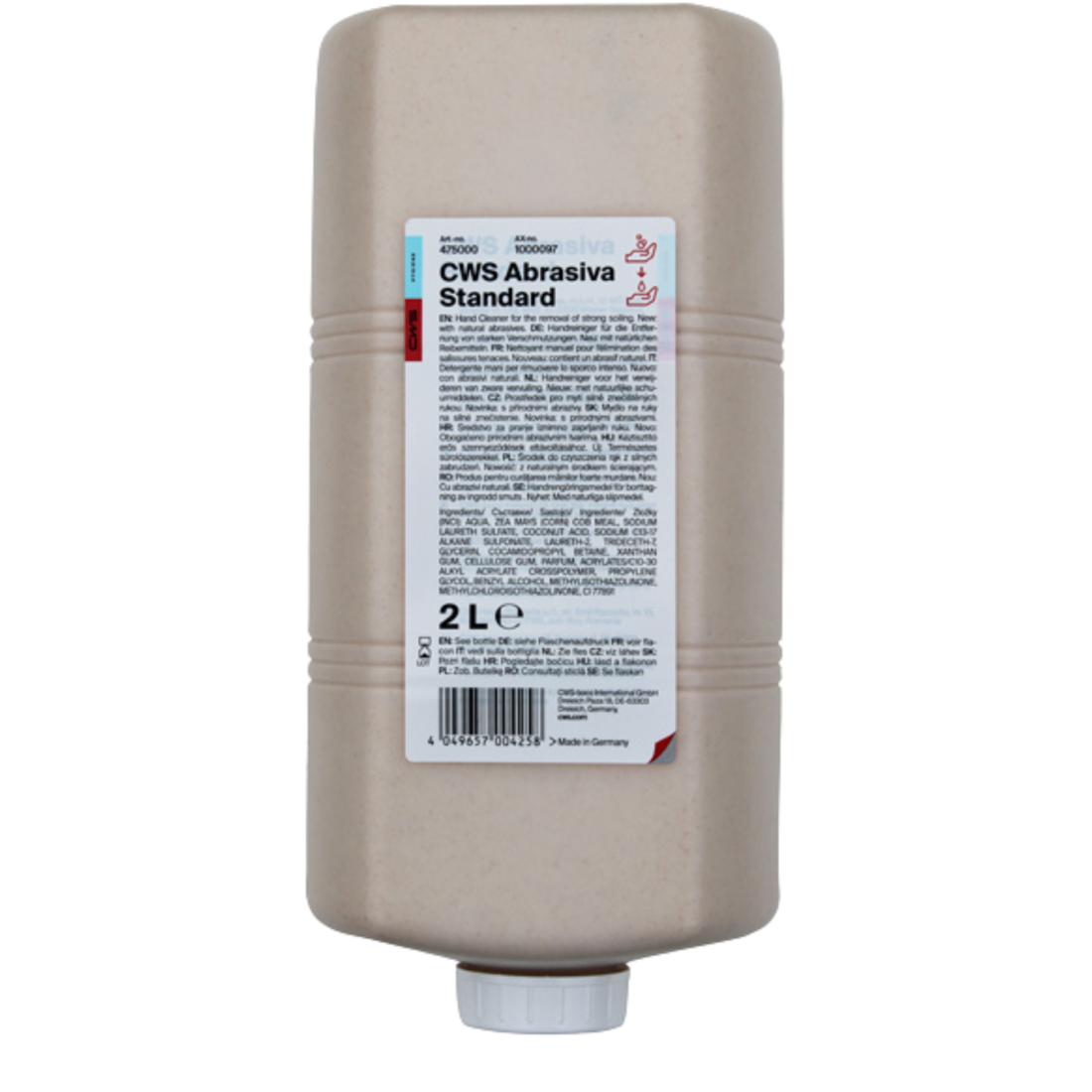 Handwaschpaste CWS Abrasiva Standard 2000 ml
